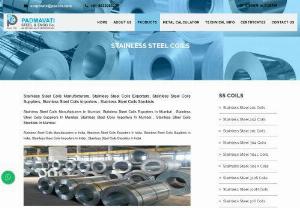 Stainless Steel Coil Exporters in Mumbai - Stainless Steel Coils Manufacturers, Stainless Steel Coils Exporters, Stainless Steel Coils Suppliers, Stainless Steel Coils Importers , Stainless Steel Coils Stockists