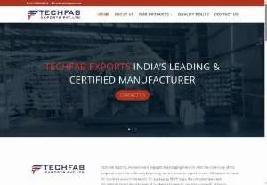 Screenshot of Tech Fab Exports: Packaging Industry Experts