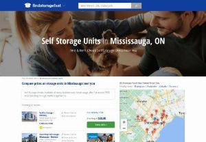 Mississauga Storage Units Near You - FindStorageFast is Mississauga's largest online marketplace for self storage units. Compare all Mississauga storage facilities and lock in the lowest prices on cheap Mississauga storage units near you!