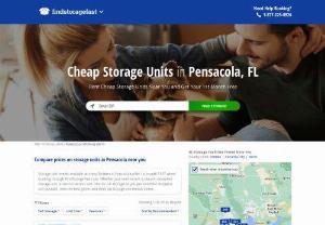 Find Cheap Pensacola Self Storage Units Near You - FindStorageFast is Pensacola's largest online marketplace for self storage units. Compare all Pensacola storage facilities and lock in the lowest prices on cheap Pensacola storage units near you!