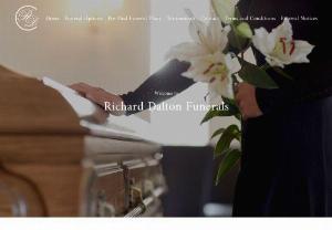 Richard Dalton Funerals - We are a friendly, independent & family-run funeral director offering compassionate funeral services across South Tyneside. We have worked in the funeral industry for over 18 years and have a wealth of knowledge about all aspects of the funeral industry. I am a qualified funeral director and have a passion for helping people and also for making funerals affordable.