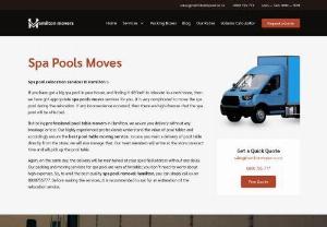 Spa Pool Movers - Hamilton Movers is also provide the Spa Pool Movers services. Spa pools and spa tubs come in Many different sizes, some required to men and the wide heavy ones can take up to 4 men to shift successfully. Our highly trained team of experienced spa pool removal professionals assure to our clients a safe and trustable transport service for your favorite spa pool .Trust one of the best hamilton moving companies and we wont disappointed you.