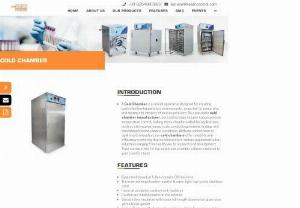 Service Provider of Cold Chamber in India-Kesar Control Systems - Cold chamber requires a range of cooling and heating technology to easily navigate through different temperatures based on specific requirements quickly and easily. Kesar Control Systems is the prominent Manufacturer and Service Provider of refrigerators like Cold Chamber.