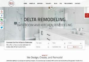 DELTA Bathroom Remodeling Contractors - We are a remodeling company established in 1987 and we do remodeling in the North Chicago area. We offer quality services at the highest level. We offer complete services from design to management to project completion.