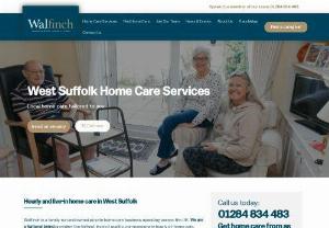 Walfinch West Suffolk - Our local Walfinch West Suffolk branch is on hand to provide you with personalised hourly home care and live-in care in your area, as and when you need it. We provide domiciliary care services in Bury St Edmunds, Stowmarket, and the surrounding area.