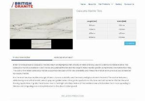 Calacatta Marble UK - Floor & Wall Tile | British Granite - An exclusive luxury Calacatta marble slabs , Floor, wall tile & Kitchen worktops from the house of British Granite.