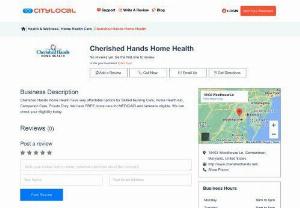 Cherished Hands Home Health - We have very affordable options for Skilled Nursing Care, Home Health Aid, Companion Care, Private Duty. We have FREE home care for MEDICAID and Veterans eligible. We can check your eligibility today.