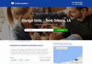 New Orleans Self Storage Units - FindStorageFast - New Orleans is New Orleans's largest online marketplace for self storage units. Compare all New Orleans storage facilities and lock in the lowest prices on cheap New Orleans storage units near you!