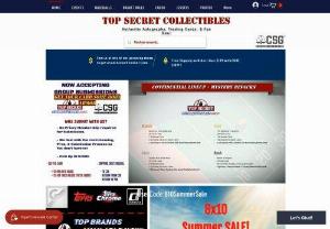 Top Secret Collectibles - Athlete Signings, Sports Memorabilia, and Trading Cards