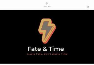 Fate & Time - Clothes for men and women, along with hats and other accessories that have a flair for lifestyle, expression and everyday wear.