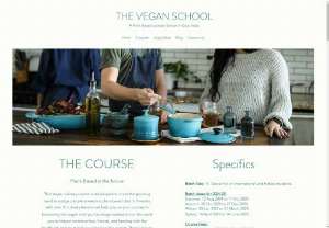TheVeganSchool - A plant-based culinary school focused on healthy cooking. Located in Goa, India.