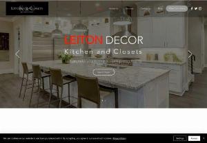 Leiton Decor & Design , Inc - Custom made Closets and Kitchens Cabinets and Luxury Architectural Millwork serving Miami Area