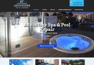 Advantage Spa & Pool Repair - Advantage Spa and Pool specializes in the business of portable spa and pool repair services. With 38 years of experience we have accumulated extensive knowledge of all types of spa and pool equipment as well as the inside track on where to find hard to locate parts for the repairs. If you are in the area and need your spa repaired immediately contact us today! We would be happy to help in any way we can!