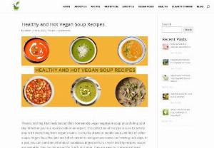 Top 6 Healthy Vegan Soup Recipes - Vegan Soup Recipes are simple to make, taste wonderful, and give you a feeling of satisfaction after eating them. List of Vegan Soup Recipes.