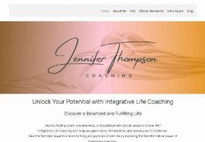 Jennifer Thompson Coaching - I help working women with migraine bring the balance back into their lives with the use of thought work tools. Together we will discover the unique message that your migraines have been trying to share with you and utilize that information to create a deeply intimate relationship with yourself and harness that power to create your most amazing future.