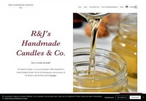 R&J's Handmade Candles - We produce and sell Candles, Soaps, bathing bombs.