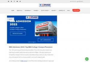 BBA Admission 2022 in Patna At CIMAGE - CIMAGE college Patna has started BBA admission 2022. To get admission or any admission related enquiry visit website or call at 7250767676