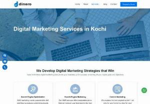 Digital Marketing Services Cochin - Dinero Tech Labs offers a wide variety of customized digital marketing strategies that identify the right audience for our clients. Call +91 484 2989101 for customized solutions.