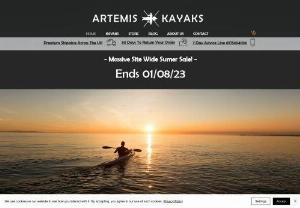 Artemis Kayaks - Artemis Kayaks is an online store selling Kayaks, Buoyancy Aids, Kayak Trolleys and other related water sport accessories. We pride ourselves on having over 40 years experience out on the water.
