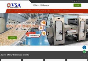 VSA Machines - we want to provide them delightful experience which is worth to be recognized. Determination, strong commitments and flexibility are some of the elements through which we have achieved a remarkable position of manufacturer and exporter in the industry. We provide advanced technology Toast Bread Plant, Biscuit Baking Oven, etc. to design the best range of breads, biscuits, etc.