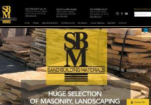 Sand Building Materials - A Building Materials supplier with a huge selection of masonry, landscaping and construction materials.