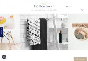 K.O Homeware - K.O Homeware is the ultimate home goods destination, and continues to grow each day. Our online store is truly a place for discovering unique decor and home accessories. Our customers can count on us to expect the unexpected; we are fun, quirky, know how to add personality to everyday items, and add spice to your home. Browse through our site now and see all that we have to offer.