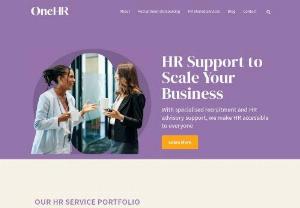 Recruitment & HR Shared Services | HR Support Services | OneHR - OneHR is the leading HR & Recruitment Shared Services provider in Singapore. We offer a blended solution to manage your HR needs while you focus on your business.
