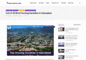 housing societies in Islamabad - Islamabad being one of the world's most beautiful capitals in Pakistan, hosting around 1.7 million people, has been the most developed and progressive city of Pakistan. Grown under the shade of the Margalla Hills, with lakes like Rawal lake and rivers like Korang river, Islamabad is the most aesthetically pleasing and nature-friendly city. With broad roads, top hospitals and top of the line international institutions, a city with a beautiful landscape and home to many best housing societies in