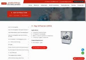 Screenshot of X-Ray Diffraction Laboratory Testing Services