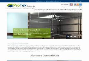 Protek Diamond Plate Wall Protection - Diamond plate wall protection manufactured by Protek Systems, Inc.