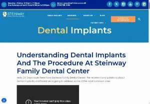 Screenshot of Dental Implants Astoria