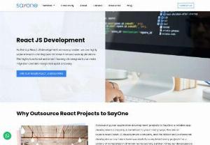 React JS Development - React JS helps develop rich and engaging web apps quickly and efficiently with minimal coding as it allows developers to create individual components instead of the whole web app. This enables React JS developers to craft effective solutions.