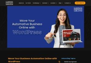 Move Your Automotive Business Online with WordPress - Looking for Automotive WordPress Development solution? WeDoWebApps can help you with custom WordPress development with a smooth development process.