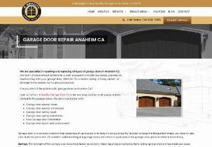 Garage door repair Anaheim | A Quality Garage Door - No matter what type of emergency you are facing, A Quality Garage Door Repair Anaheim can help. Since the 1980s, we have been providing garage door repair in Anaheim. 

We are quick and efficient, skilled, and equipped with all the tools necessary to provide you with a long-lasting, reliable, and exceptional garage door repair service throughout California.

Since 1980, A Quality Garage Door company has been providing garage doors, cable repair.