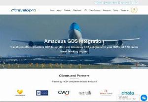 Amadeus GDS Integration - Amadeus GDS Integration
Travelopro offers Amadeus GDS Integration and Amadeus GDS Solutions for your B2B and B2C online travel booking engine. 
Connected with the travel industry & travel Agent:
Amadeus is one of the top GDS providers, is improving and changing the travel industry with its travel marketplace. Amadeus GDS offers proficient travel portal solutions and helps to make booking or reservations completely easy.
