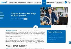Choose the Best Bike Shop POS System for Success | Ovvi - Do you own a bike shop? Here are 10 benefits of a POS system that can do wonders for your bike shop be it for inventory, gear, payment method. Read the blog.
