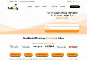 Entirety Web Solutions - Entirety web solution is a Jaipur based digital marketing agency, providing end-to-end digital marketing services like SEM, SEO, SMO, PPC etc