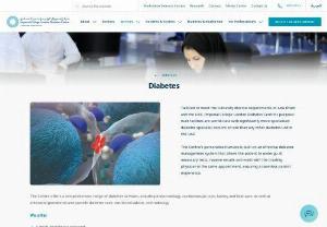 Diabetologist Doctor - Imperial College London Diabetes Centre - ICLDC has the most trusted & best Diabetologist in all Abu Dhabi, UAE. Our diabetes specialist doctors and management system ensures a seamless experience for the patient to undergo all necessary tests, obtain results quickly, and visit the treating physician in a single appointment.