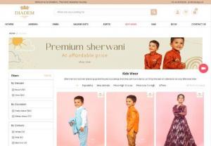 online kid's fashion shopping at Diadem Store - Online shopping for girls at Diadem is a complete joy. Your little princess is going to love the wide variety of pretty dresses in different categories like designer frocks, gowns, lehengas and kids ethnic wear for girls like Patiala sets, pattu pavadai and sharara sets which are up for sale at best prices. We help you find everything that you wish to buy and delight your kids with unique, royal and quirky designer kids wear collections. Head over to Diadem Store at Anna nagar or Nungambakkam