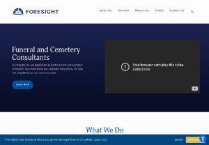 The Foresight Companies LLC - Funeral Business Consulting - The Foresight Companies, we are passionate about the funeral and cemetery profession. Our business and financial consulting firm has a singular focus...
