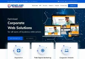 Neweland Technologies | Web Design Application Development Digital Brand SEO SMO Marketing Mobile Apps - Neweland Technologies offers branding services for corporate, politicians, celebraties, public figures etc. and Web and Mobile Applications for all size of business organization.