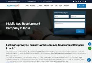 Mobile App development company in india - Recenturesoft Infotech a start up company provides mobile application development services to help companies in achieving higher ROI and converting visitors into customers. Recenturesoft Infotech develop mobile apps for Android, iPhone, iPad, BlackBerry and other devices like windows and Java compatible mobile phones. Whatever the business idea is, Recenturesoft Infotech can turn your idea into a reality.