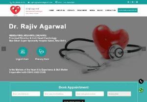 Best Cardiologist Specialist Doctor in Delhi NCR - Dr. Rajiv Agarwal is Best Heart, Cardiologist Specialist doctor in delhi NCR Near me. He is Senior Director, Cardiology at Max Smart Super Speciality Hospital, Saket, New Delhi.