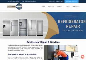 best refrigerator repair services - Being a hi-tech city, Hyderabad has the best refrigerator repair services. Our technicians work on any refrigerator