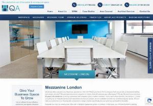 Mezzanine Floor Company London - Design & Installation Specialist - QA Are the Premium Supplier of High Quality Mezzanine Flooring in London for Warehouses & Offices. Call for Budget Friendly Mezzanine Solutions.
