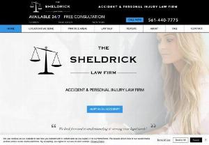 The Sheldrick Law Firm - Personal Injury Law Firm representing clients that have suffered in pain with severe injuries due to accidents caused by somebody else's negligence. Personal Injury Lawyer Kayla Sheldrick is avaialable 24 hours a day 7 days a week.
