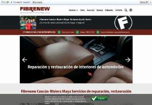 Fibrenew Cancun-Mayan Riviera - Experts in Leather Repair, Vinyl Restoration, and Plastic Repair in CANC�N, Quintana Roo. We restore damaged leather, vinyl, plastic, fabric, and upholstery on furniture, vehicles, boats, and airplanes. Mobile service to your home or office.