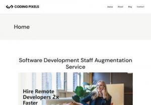 Software Development Staff Augmentation - Software development staff augmentation service for all kind of software projects development work.