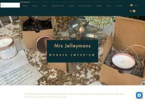 Mrs Jelleymans Wonder Emporium - Mrs Jelleymans finest hand poured scented candles, antiques and curios. Unique and original gift ideas from Jelleymans Mill in rural Worcestershire.