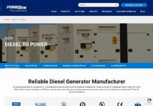 Best Diesel Generators - Get quality and affordable Industrial Generators from the most reputed place- Power Link World Australia. We came into existence in 2001, to provide reliable and effective energy sources. As the most trusted brand, we are dedicated to providing high-quality products to all our customers.